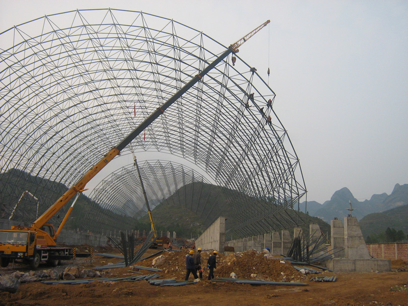 萍乡电厂网架煤棚