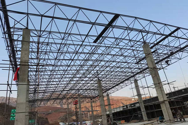 萍乡钢结构网架图片
