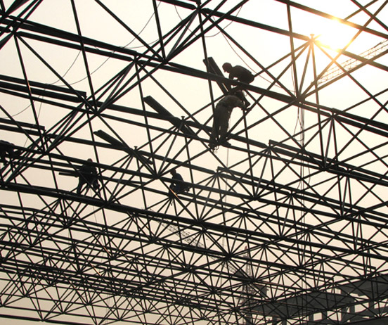 萍乡厂房网架安装